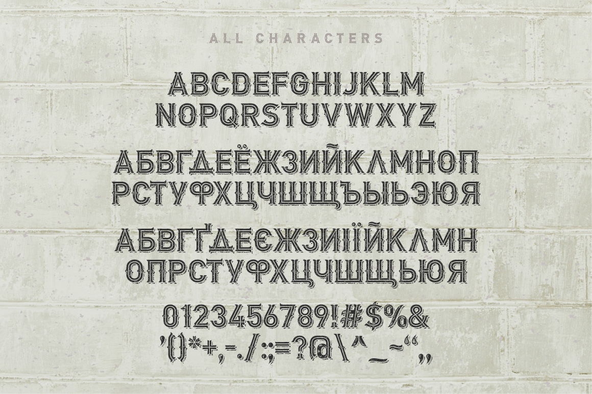 Biker New Simple Font preview